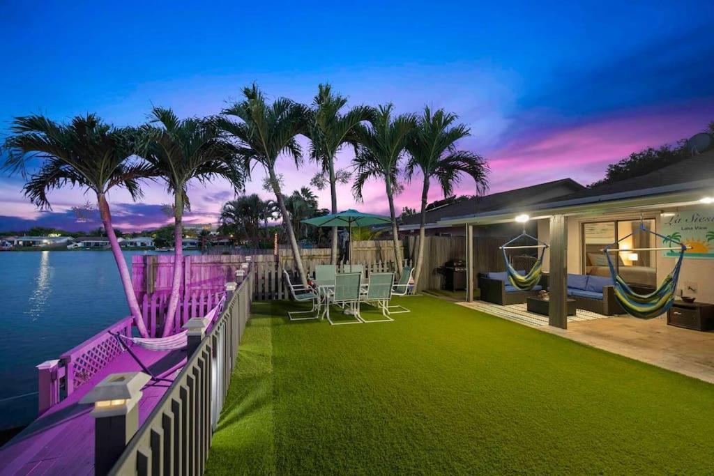 Lakefront Retreat Villa Water View Fishing Casino Fort Lauderdale Esterno foto